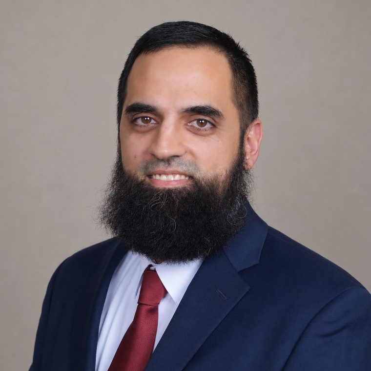 Portrait of Khalid Salim Khan, M.D.